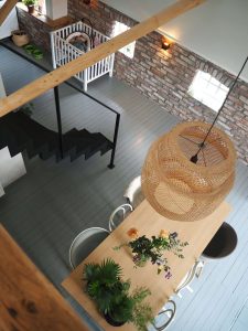 Boven aanzicht keuken